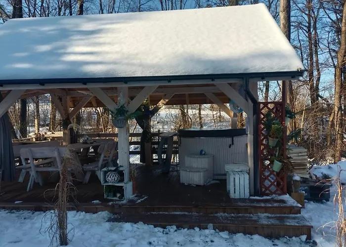 בקתה Ustronne Chatki - Ostoja Nad Potokiem אוסטראון